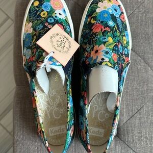 NEW! Keds/Rifle Paper Co. shoes. Size 10.